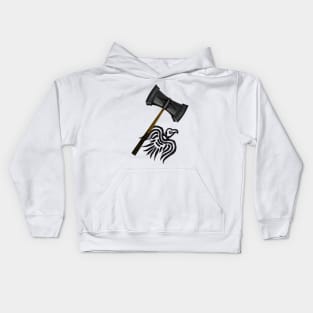 Thor Viking War Hammer Kids Hoodie